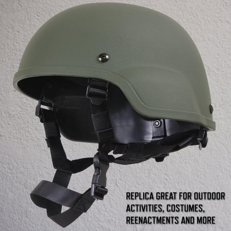 Rothco ABS Mich-2000 Replica Tactical Helmet - Lightweight & Durable Headgear for Outdoor Activities, Costumes, and More - Image 5